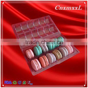 12 Pcs Blister macaron gift tray