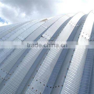 Professional screw-jointed machine for steel curve roof