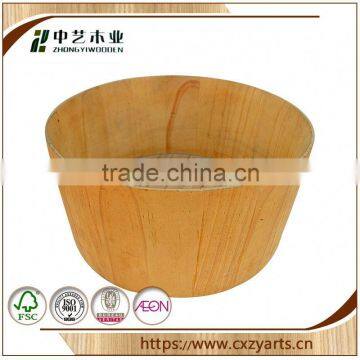 on Sale China Factory High Quality Cheap Small Wooden Barrel Bathtub photo-4