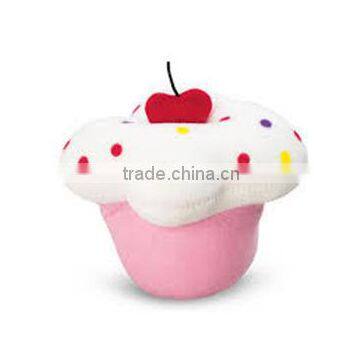 Fashion design lovely cake plush toy