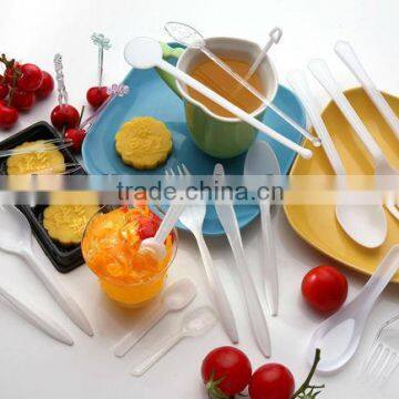 plastic spoons and forks,disposable plastic cutlery