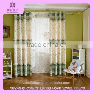 wholesale living room bedroom pastoral print curtain