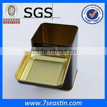 Pure Black Wedding Gift Diamond Tin Box &good Quality Handwatch Tin Box photo-4