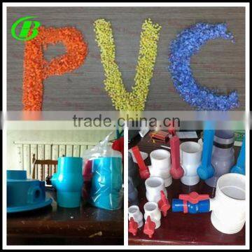 Virgin/recycled PVC Granules for Injection Moulding, pipe fitting granules