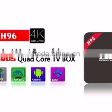 Android TV box H96 4K S905 Quad core