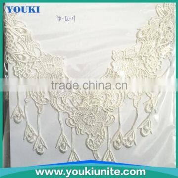 Cotton Material Three Sizes Lace Motif photo-5