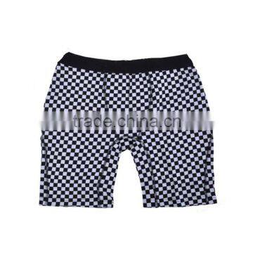 Boxers Hip Hop Plaid Checker Men Underwear Boxer Brief