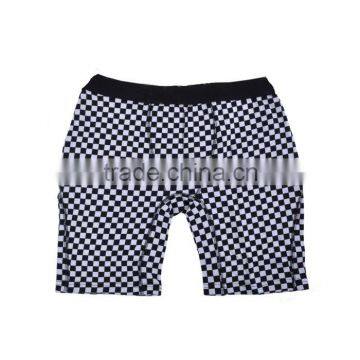 Boxers Hip Hop Plaid Checker Men Underwear Boxer Brief