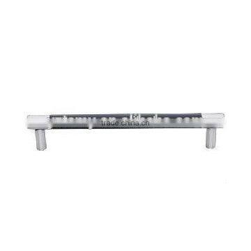 casket espagnolette handle of black plastic
