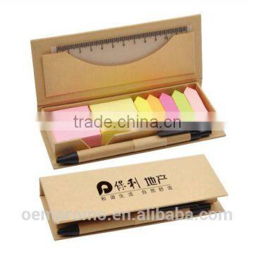 New Wholesale custom Memo Sticky Pad with Pen