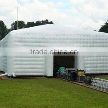 PVC tarpaulin material inflatable white tent