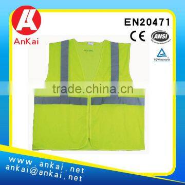 Reflective Vest CE EN471 CLASS2 ANSI