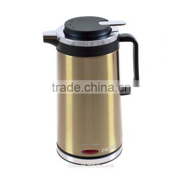 Stainless steel colorful electric kettle keep warm