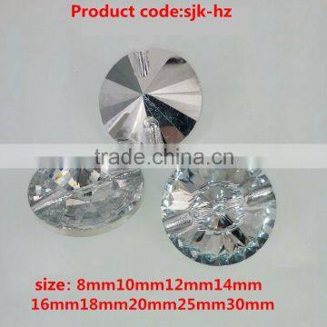 Unique design gold crystal buttons with fast delivery