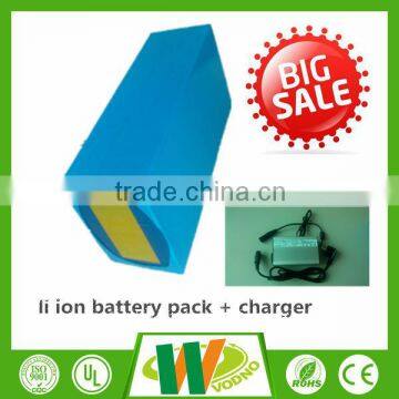 High power samsung cell e-bike battery,36v 10ah li ion battery pack with BMS