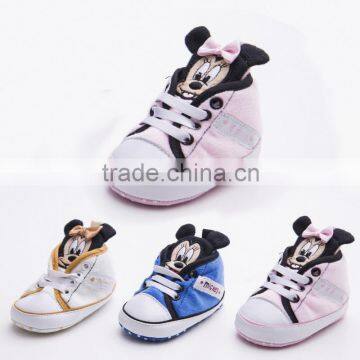 fashion mickey mouse sport shoes child baby walking shoes