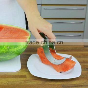 Amazon Hot Sale Multi Purpose Stainless Steel Watermelon Slicer Watermelon Corer photo-5