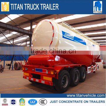 New Top Ranking Bulk Cement Tank Semi Trailer with air compressor and desiel engine