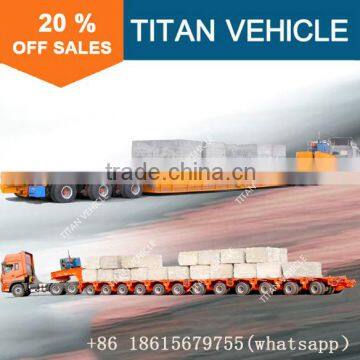 Hydraulic Modular Trailers Manufacturer Titan Transformer Modular Trailer for Sale photo-2