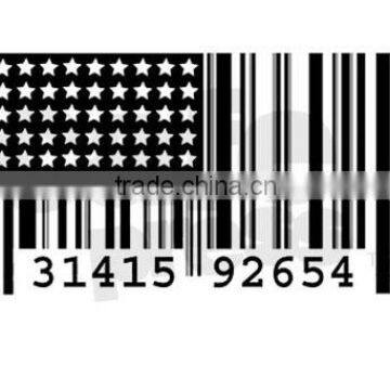 Barcode Printed Sticker