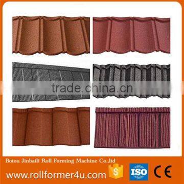 Stone coated roof tile making machine Stone coated roof roll forming machine