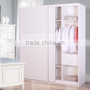 folding wardrobe closet with mirror