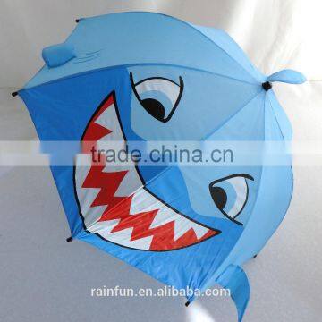 Shark safety cartoon umbrella children umbrella