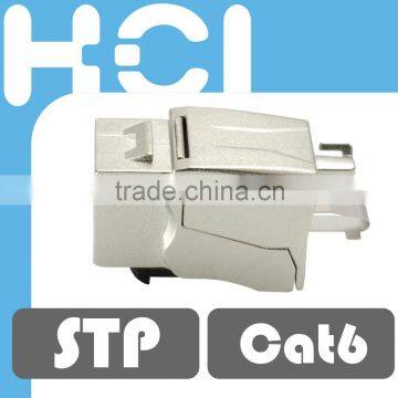 Network RJ45 8P8C STP Cat6 Modular Keystone Jacks photo-4