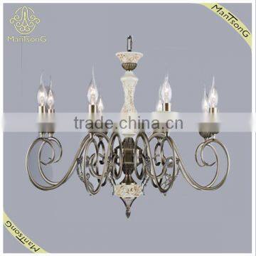 Top Quality Iron Material Antique Brass Chandelier Pendant Lights for Home