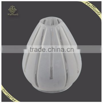 customised decoration best selling glass shade with factory price wholesaler