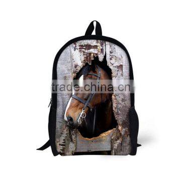 Fashion canvas Animal Backpack backpack for teenage girls