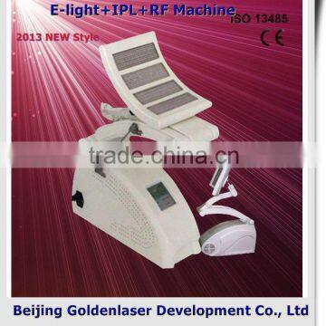 Skin Tightening 2013 Cheapest Price Beauty Pain Free Equipment E-light+IPL+RF Machine Cavitation Vacuum Therapy