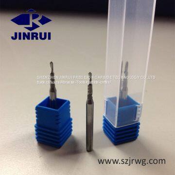 0.5 mm Micro Spiral End Mill, Tungsten Carbide Spiral EndMills, Single Flute Right Spiral End Mill photo-2