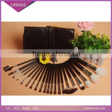 Wholsale Natural Hair Makeup Brushes Set With High Quality