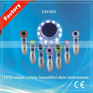 color photon ultrasonic beautiful skin instrument lw-012