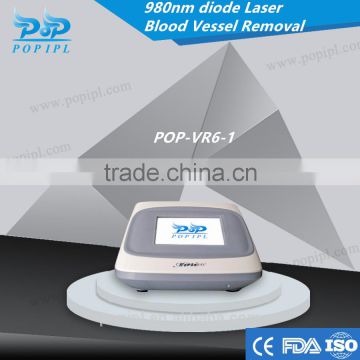 20 W 980nm diode laser vascular removal spider vein machine