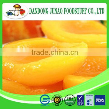 china canned yellow peach halves in syrup