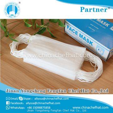 Disposable Earloop three layers Non woven Face Mask