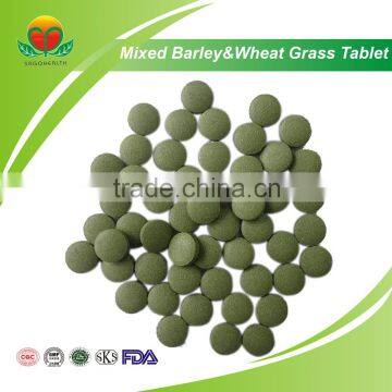 Most Popular Mixed Barley and Wheat Grass Tablet