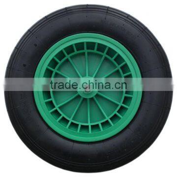 Flatfee wheelbarrow tire