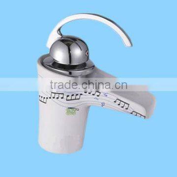 Unique Single Handle Bathroom Waterfall Faucet