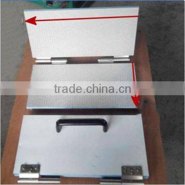 beekeeping equipment beeswax foundation machine hand pressure aluminium alloy bees comb foundation sheet machine accept customiz