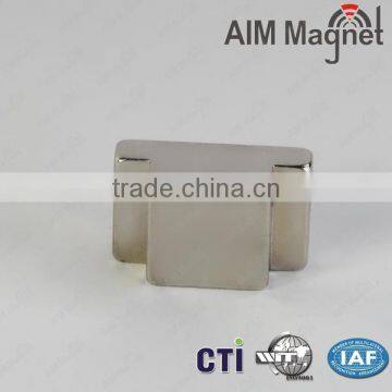 China Customized Size Trapezoid Neodymium Magnet photo-2