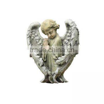 Baby Angel with Wings Statue, 11-12-Inch Tall