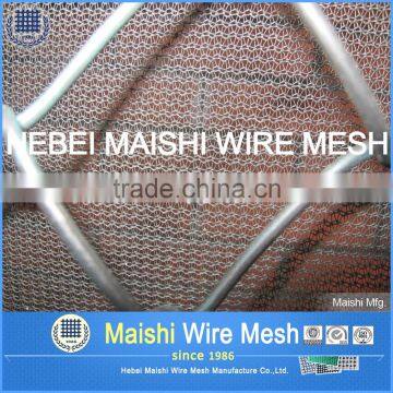 Zinc Coated(Galvanized) Steel Chain Link Fence Fabric