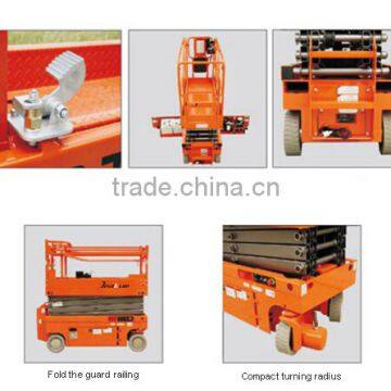 230kg CE ISO Electric Scissor Lift Self-propelled Aerial Work Platform Jeakue JK01349 photo-4