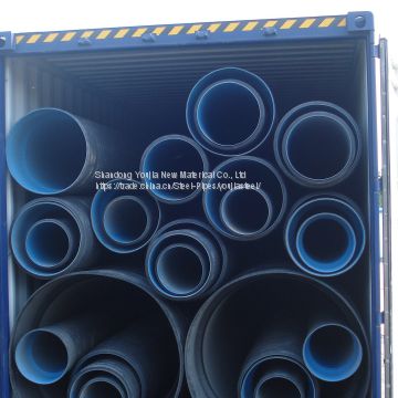 DN200mm to DN3200mm HDPE double wall corrugated pipe