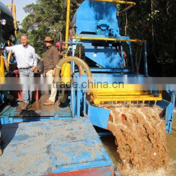 Gold suction dredger