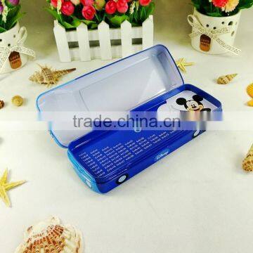 Chinese Factory Custom Car-shaped Tin Pencil Case photo-3