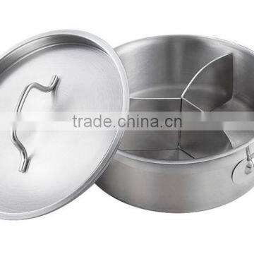 Cooking Vessel With Three Compartments With Lid photo-6